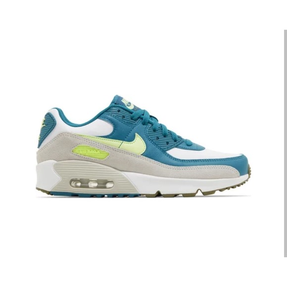 New Nike Air Max 90 LTR Volt Green - Picture 2 of 6